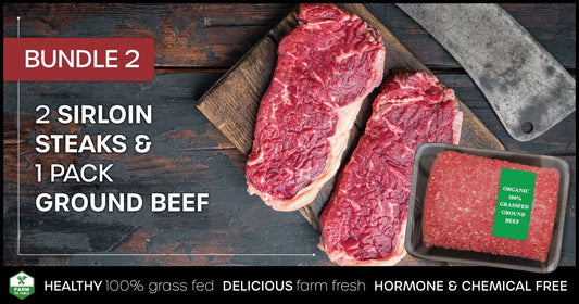 Sirloin Steak & Ground Beef Bundle