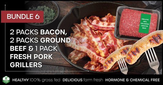 Bacon, Ground Beef, & Pork Grillers Bundle